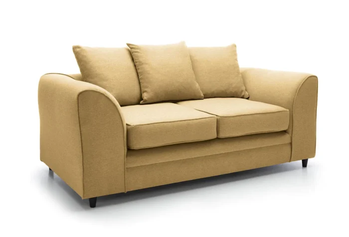 Darcy 2 Seater Sofa | Mustard - Image 7