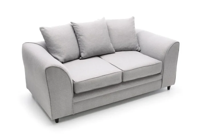 Darcy 2 Seater Sofa | Light Grey - Image 5