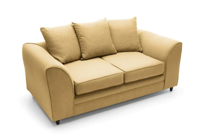 Darcy 2 Seater Sofa | Mustard - Image 5