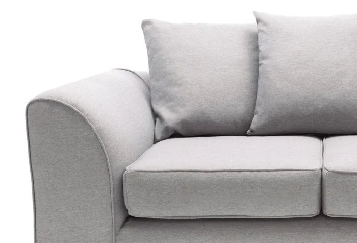 Darcy 2 Seater Sofa | Light Grey - Image 4