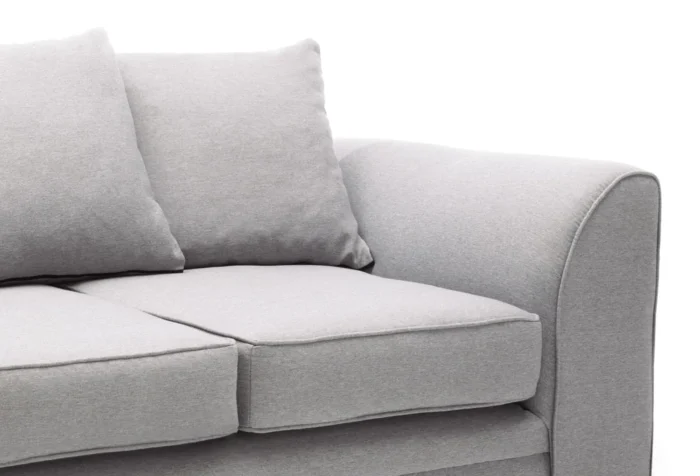 Darcy 2 Seater Sofa | Light Grey - Image 3