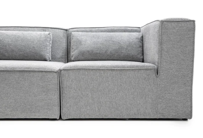 Ziggy Fabric Corner Sofa Bed with Storage - Image 6