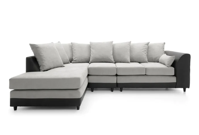 DYLAN PLUS LARGE CHENILLE CORNER SOFA - Image 7