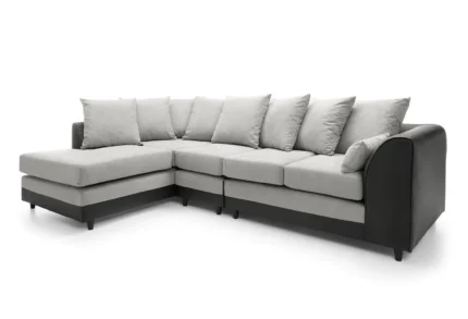 DYLAN PLUS LARGE CHENILLE CORNER SOFA