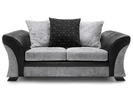 FARROW CRUSHED CHENILLE 2 SEATER SOFA