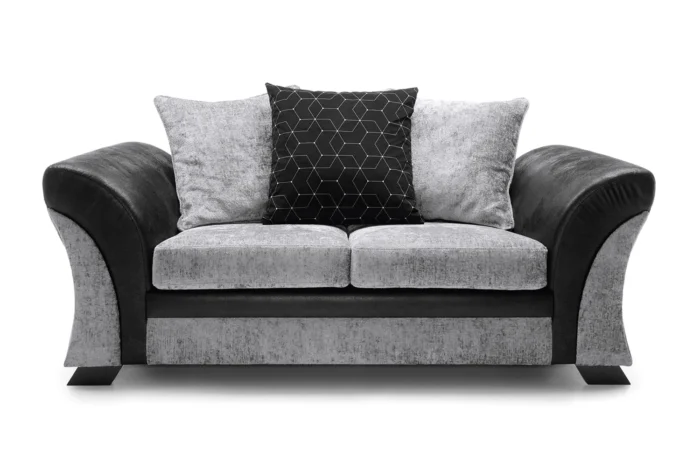 FARROW CRUSHED CHENILLE 2 SEATER SOFA