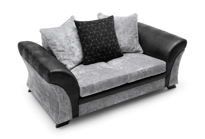 FARROW CRUSHED CHENILLE 2 SEATER SOFA - Image 6