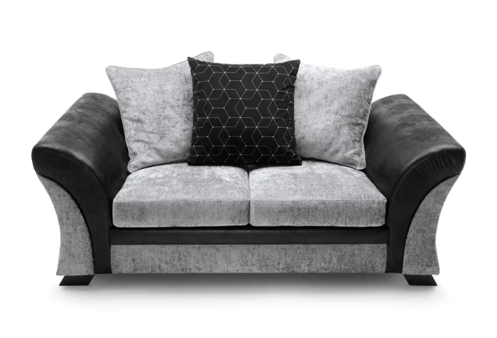 FARROW CRUSHED CHENILLE 2 SEATER SOFA - Image 5