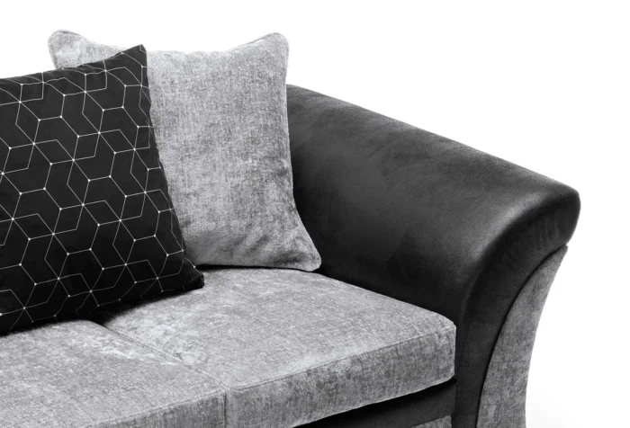 FARROW CRUSHED CHENILLE 2 SEATER SOFA - Image 3