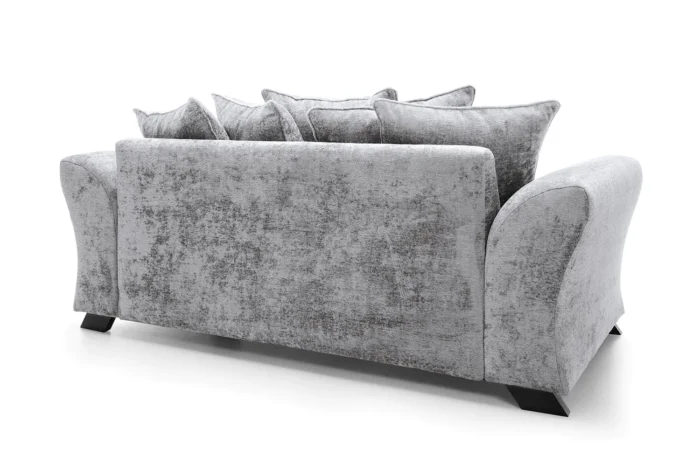 FARROW CRUSHED CHENILLE 3 SEATER SOFA - Image 7