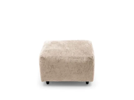 Harriet Crushed Chenille Footstool