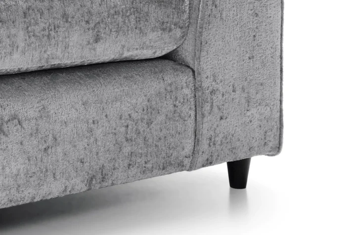 Light Gray Harriet Crushed Chenille U-Shape Sofa - Image 3