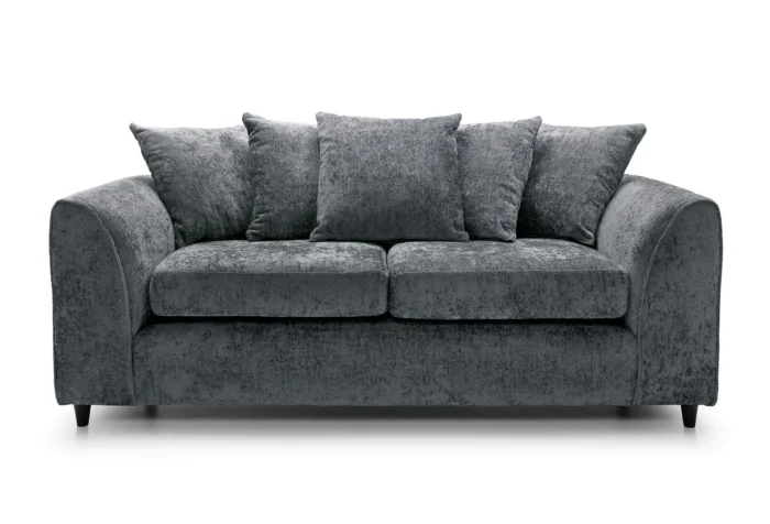 Harriet Crushed Chenille 3 Seater - Image 7