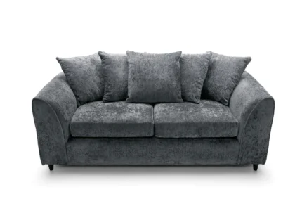 Harriet Crushed Chenille 3 Seater