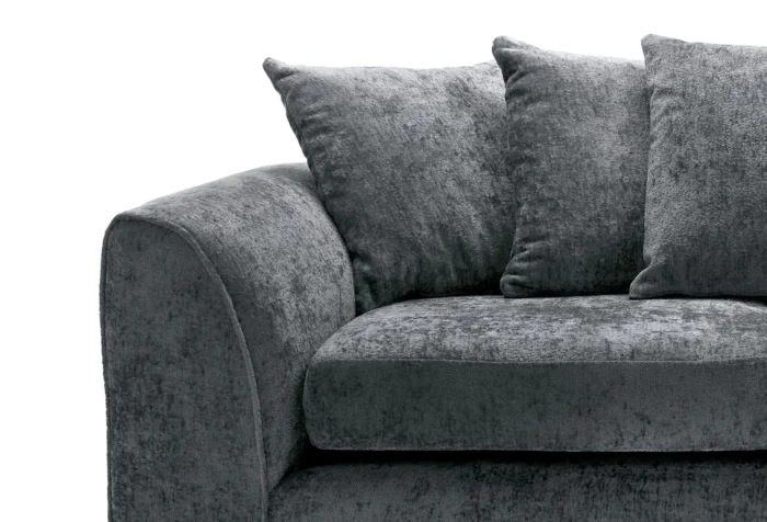 Harriet Crushed Chenille 3 Seater - Image 2