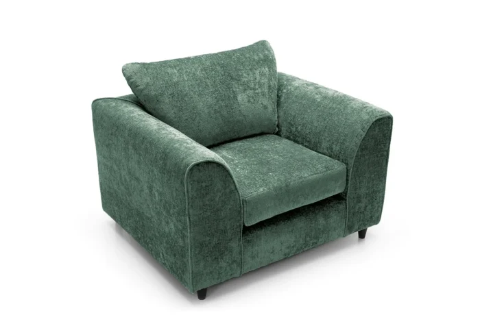 Harriet Crushed Chenille Armchair - Image 2