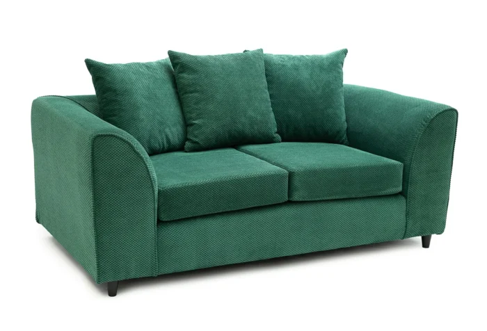 Jumbo Cord 2 Seater Sofa Grid-Textured - Image 10