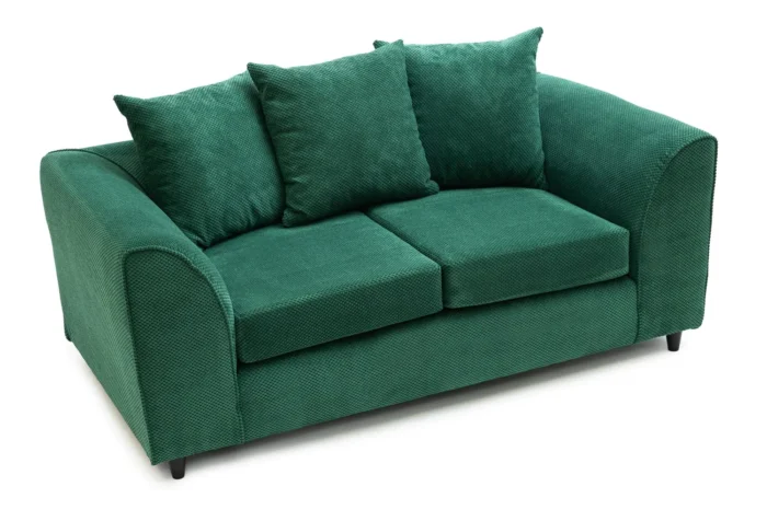 Jumbo Cord 2 Seater Sofa Grid-Textured - Image 3