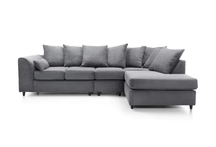 Jumbo Cord Large Corner Sofa - Image 6