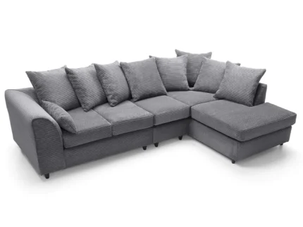 Jumbo Cord Large Corner Sofa