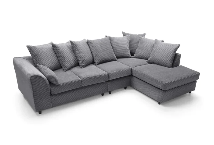 Jumbo Cord Large Corner Sofa
