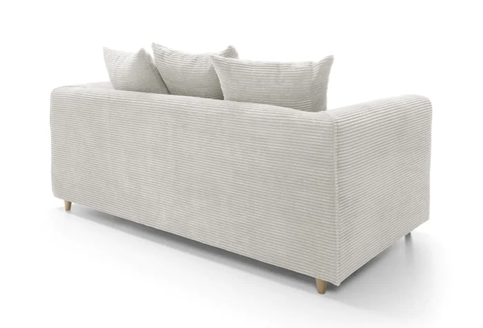 Jumbo Cord 2 Seater Sofa | White - Image 6