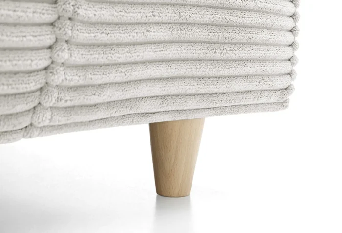 Jumbo Cord 2 Seater Sofa | White - Image 2