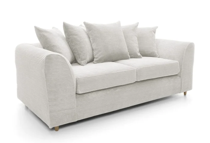 Jumbo Cord 3 Seater Sofa - Image 8