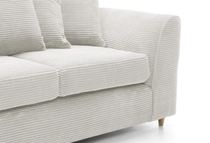 Jumbo Cord 3 Seater Sofa - Image 5