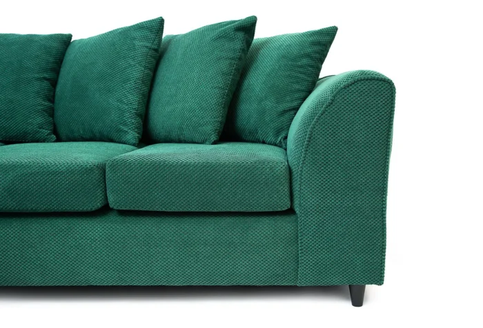 Jumbo Cord Corner Sofa Grid-Textured - Image 4