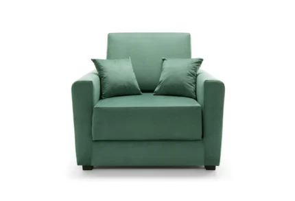 Olly Velvet Single Sofa Bed