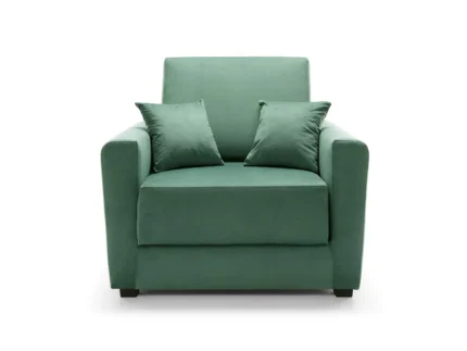 Olly Velvet Single Sofa Bed