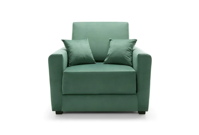 Olly Velvet Single Sofa Bed