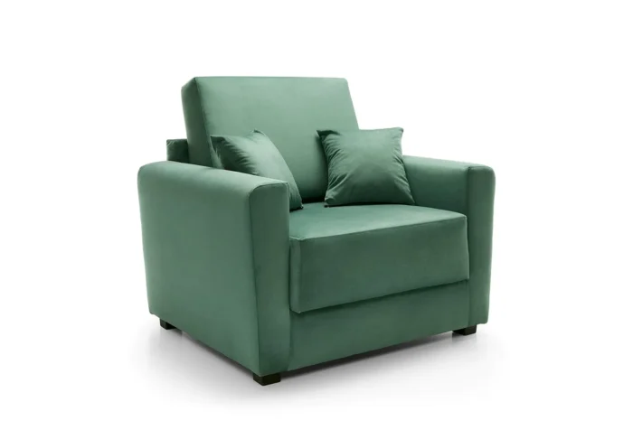 Olly Velvet Single Sofa Bed - Image 7
