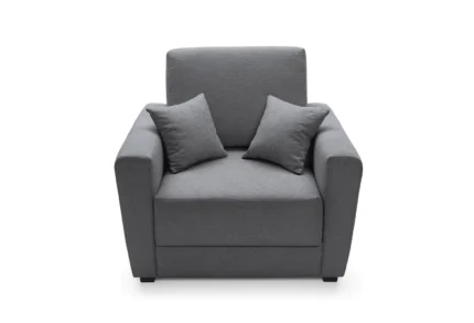 Olly Single Sofa Bed | Dark Grey