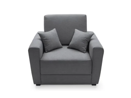 Olly Single Sofa Bed | Dark Grey