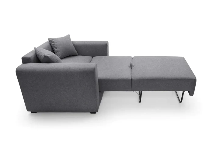 Olly Single Sofa Bed | Dark Grey - Image 4