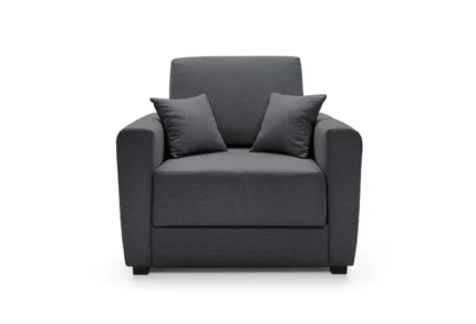 Olly Single Sofa Bed | Black
