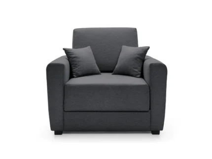Olly Single Sofa Bed | Black