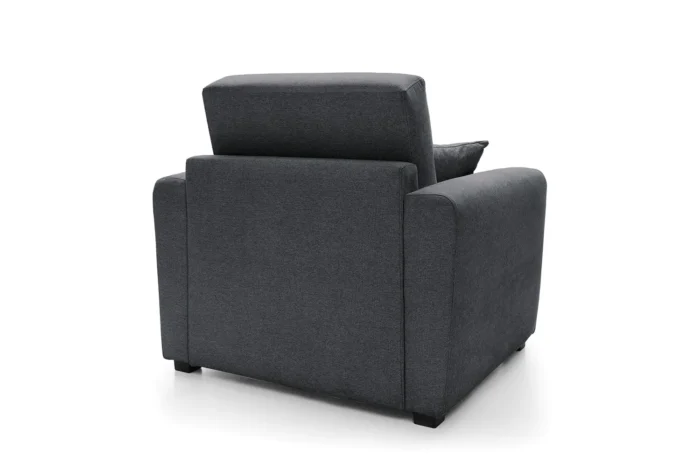 Olly Single Sofa Bed | Black - Image 4
