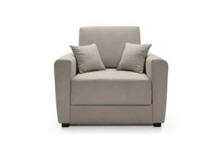 Olly Single Sofa Bed | Sand