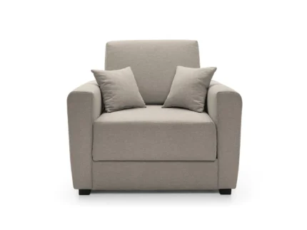 Olly Single Sofa Bed | Sand