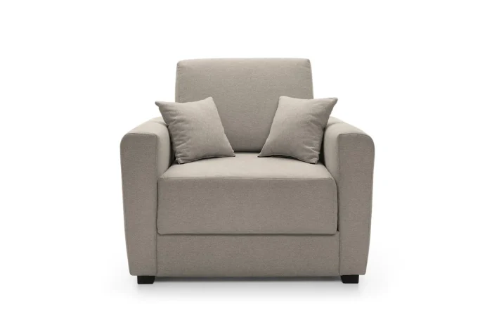 Olly Single Sofa Bed | Sand