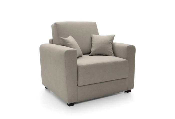 Olly Single Sofa Bed | Sand - Image 6