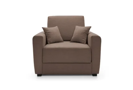 Olly Single Sofa Bed | Brown