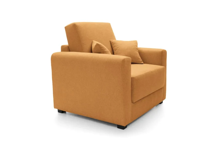Olly Single Sofa Bed | Saffron - Image 5