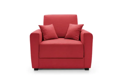 Olly Single Sofa Bed |  Red