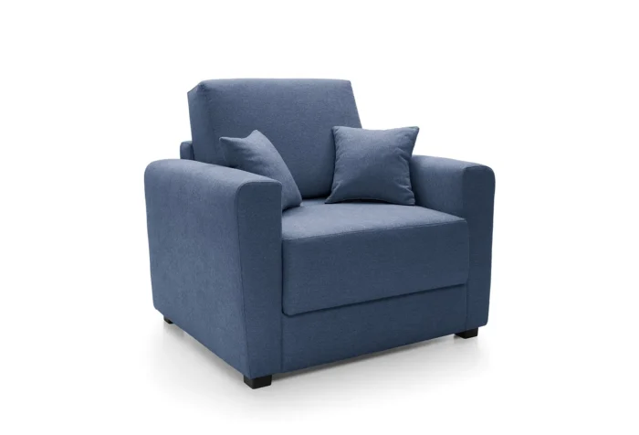 Olly Single Sofa Bed | Dark Blue - Image 6