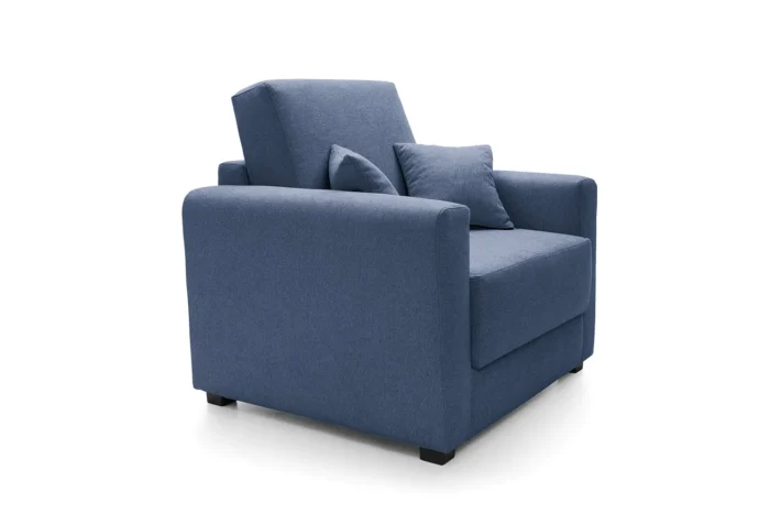 Olly Single Sofa Bed | Dark Blue - Image 5