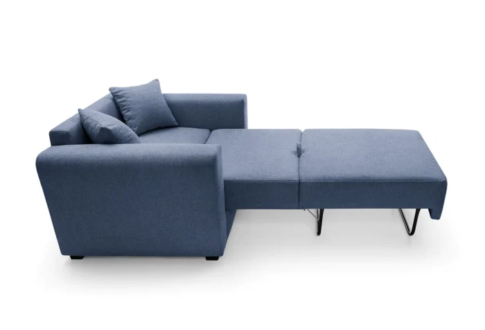 Olly Single Sofa Bed | Dark Blue - Image 3